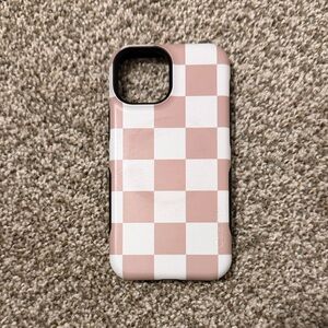 Casetify iPhone 13 mini Checker Pattern Phone Case